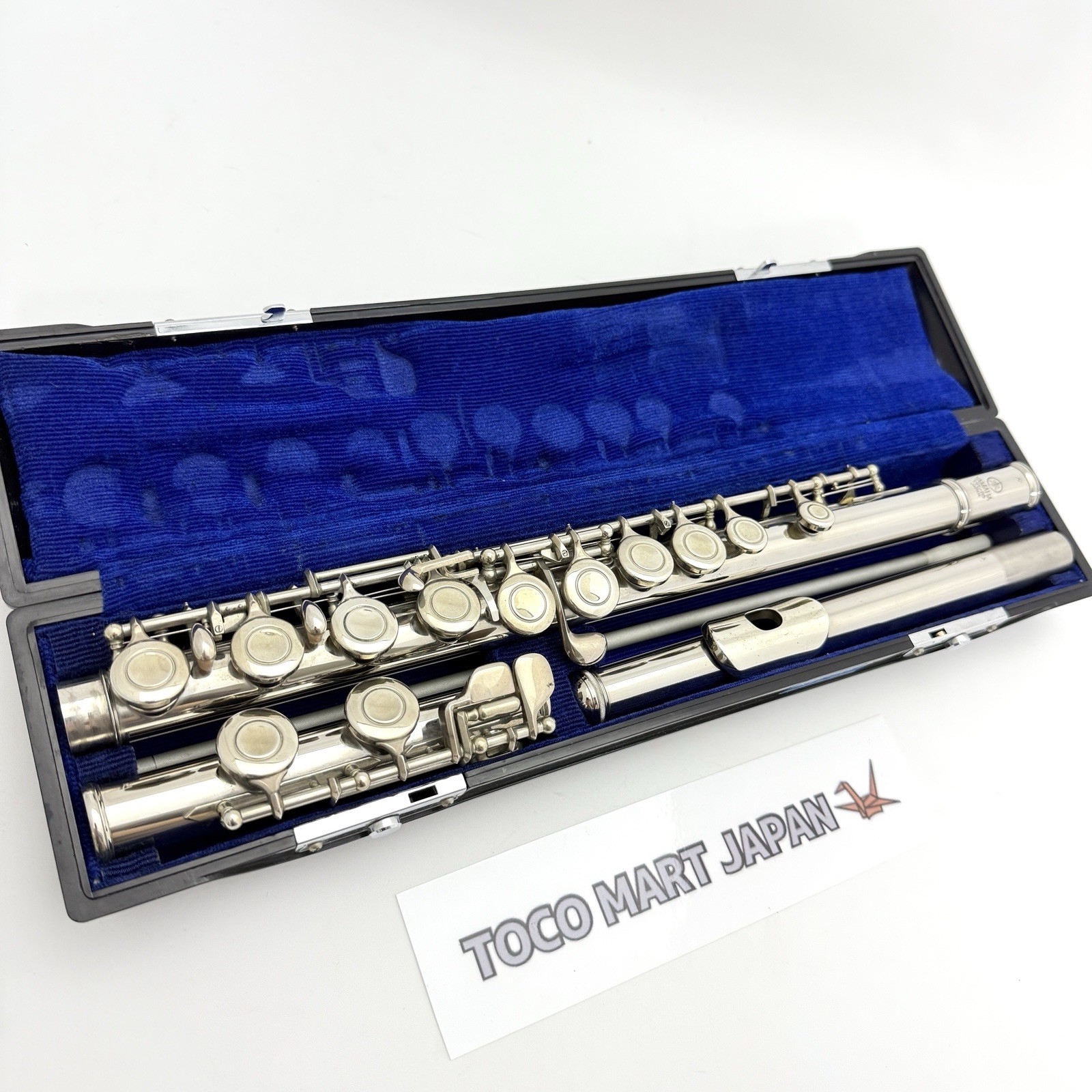 YAMAHA YFL-23 Flute Second hand NICKEL SILVER INSTRUMENT with case #B0200