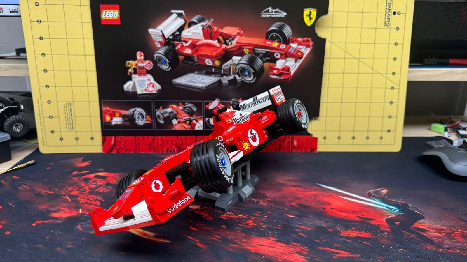 Alternative Sticker Pack Lego Ferrari F2004 Schumacher / Barrichello model 11375
