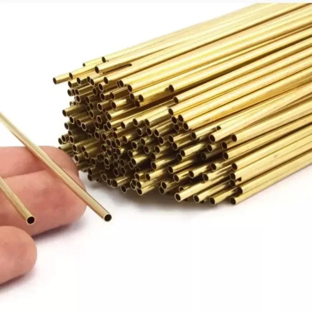 Thin Walled Brass Tube 0.25mm Wall 1-12.5mm OD 300/500mm Length UK