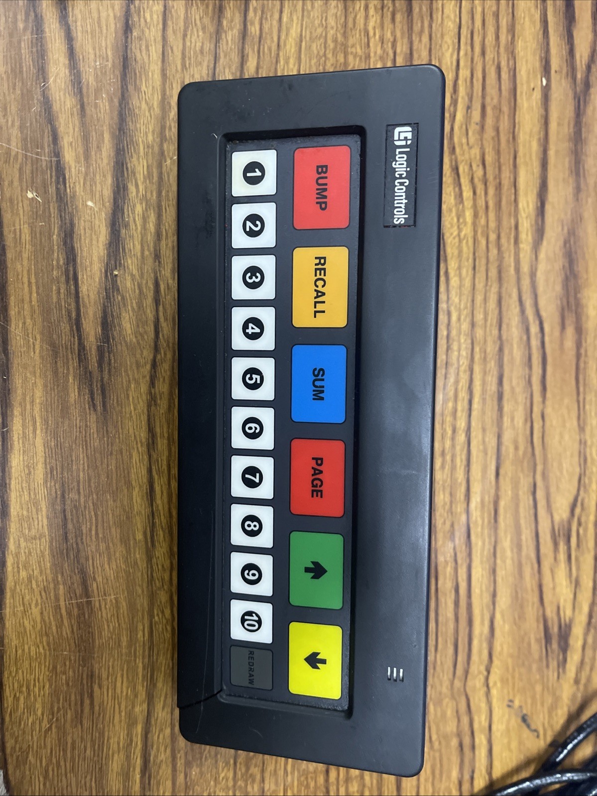 Logic Control Bematech Bump Bar KB1700 Programmable Keypad With Cord Working