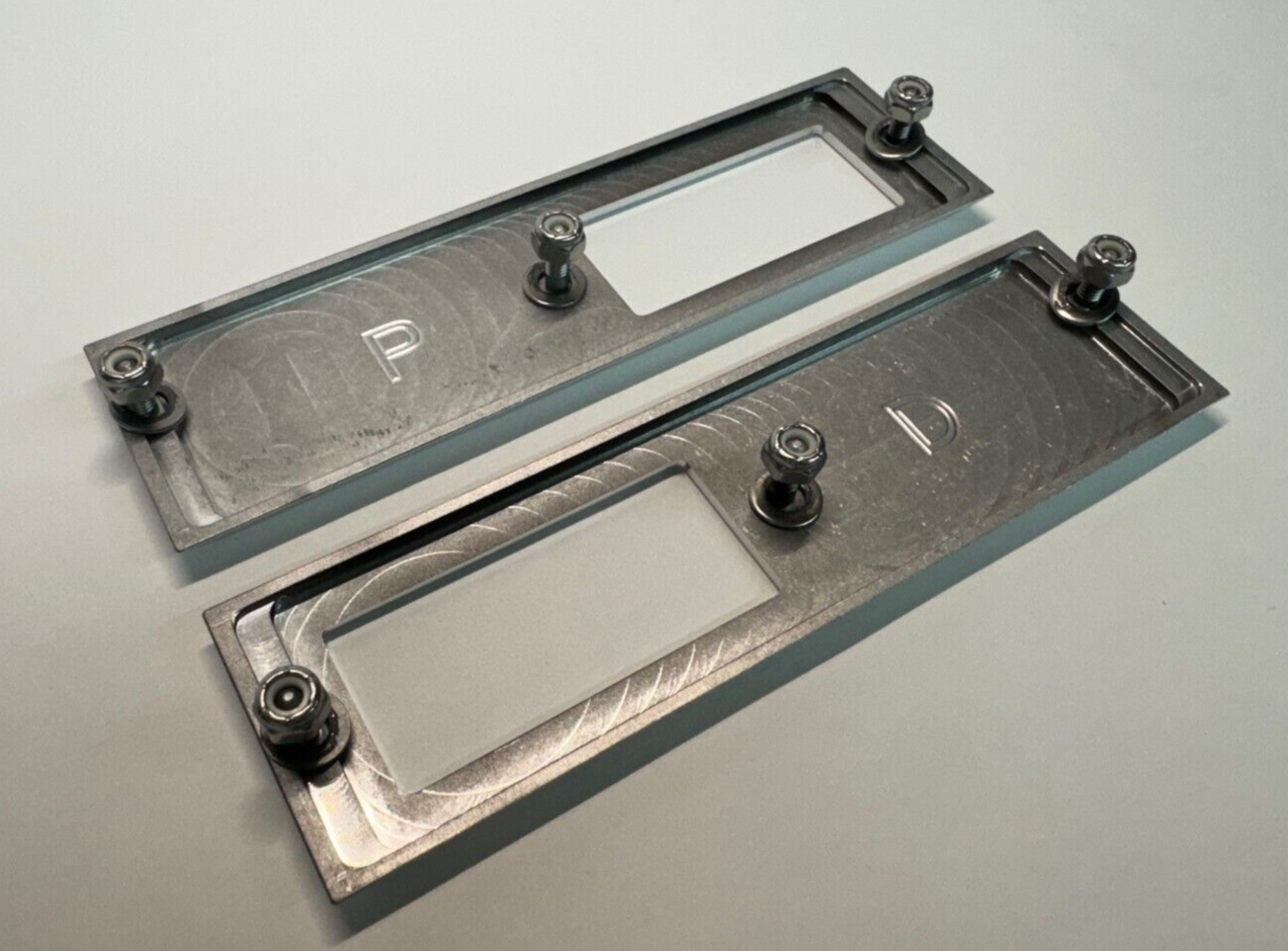 1968 Chevelle Impala Nova '454' Emblem Marker Light Bezel Front Fender Billet