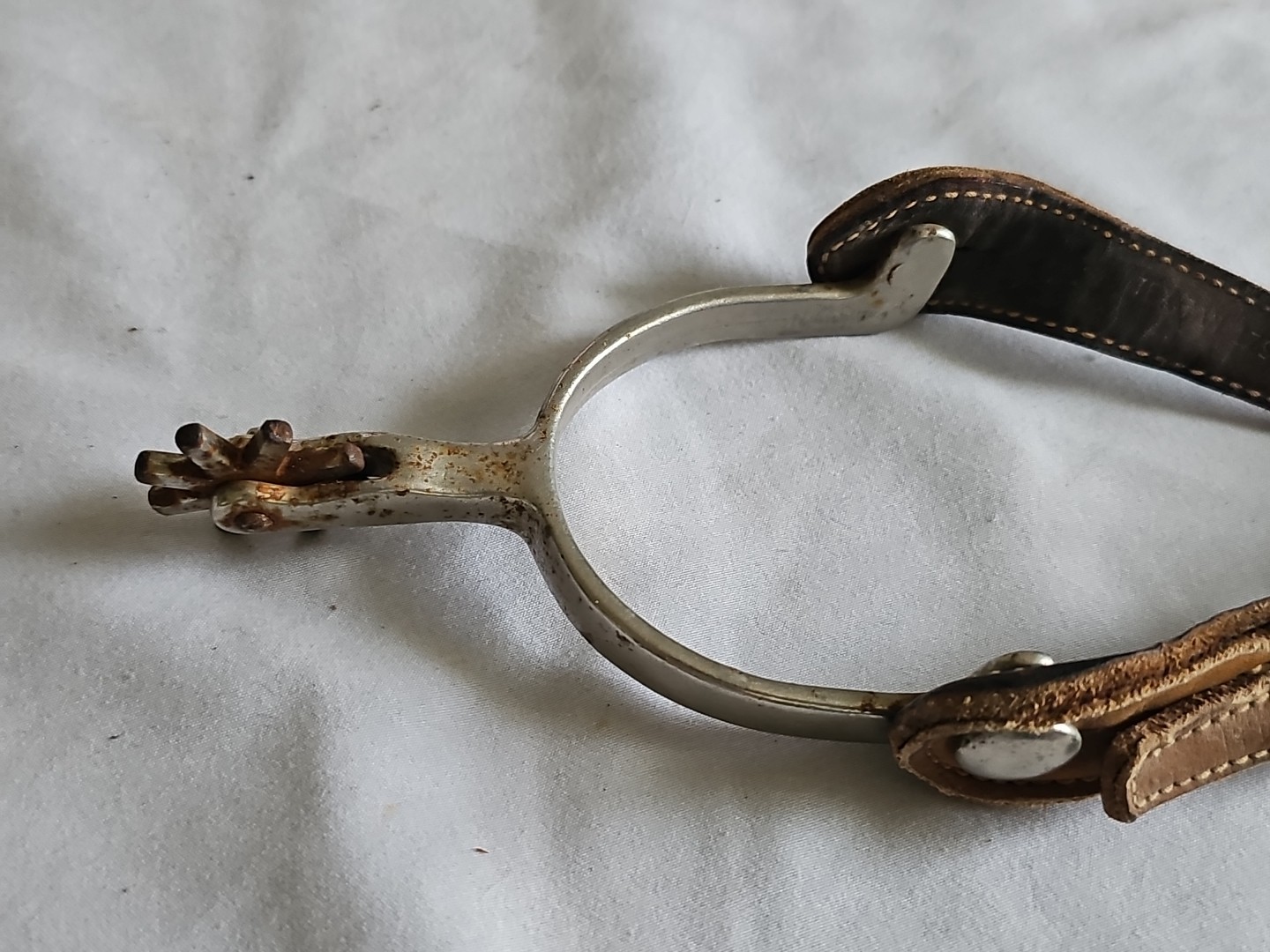 Vintage North & Judd 8 Point Cowboy Rodeo Riding Spurs