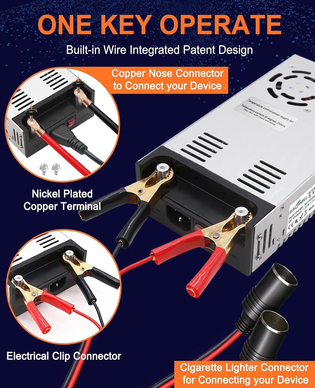 110V AC to 12V DC Converter Power Supply SMPS Transformer for RV Pump LED Strip