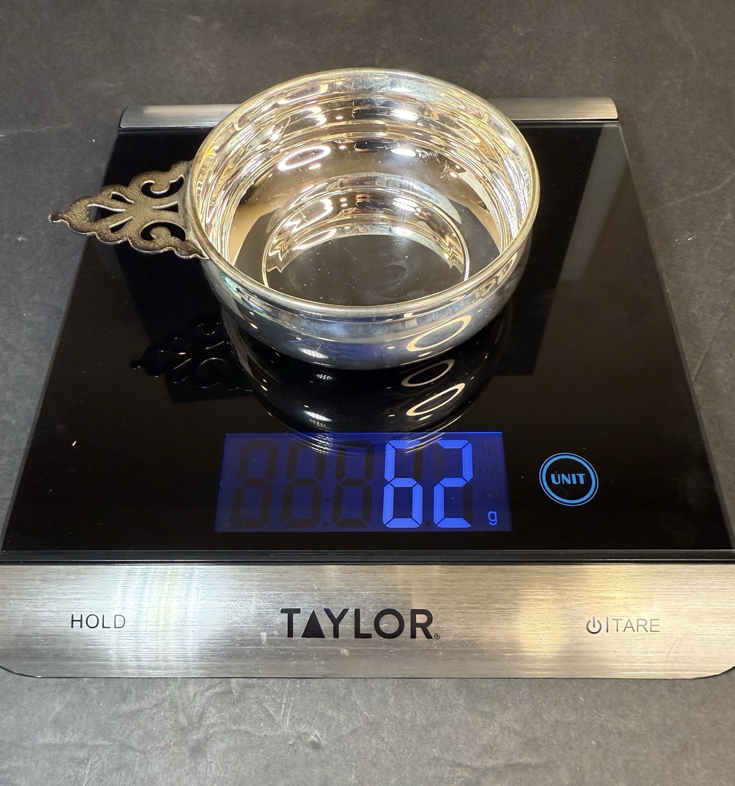 Vintage Empire Sterling Silver 76 Porringer-Plain 62g