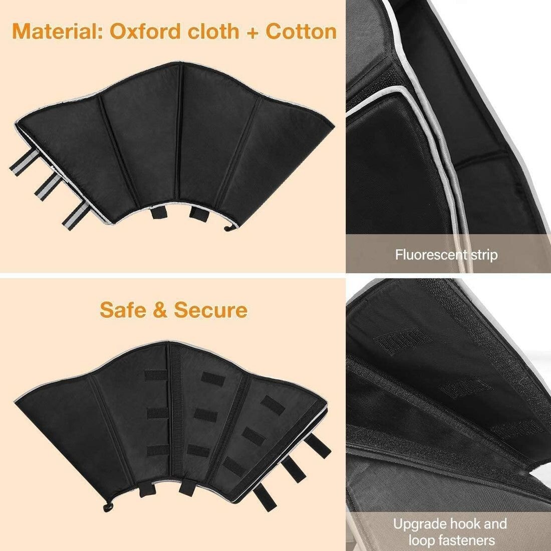 Focuspet Dog Cone Collar, Recovery Soft Cone Collar for After Surgery Xtra Large