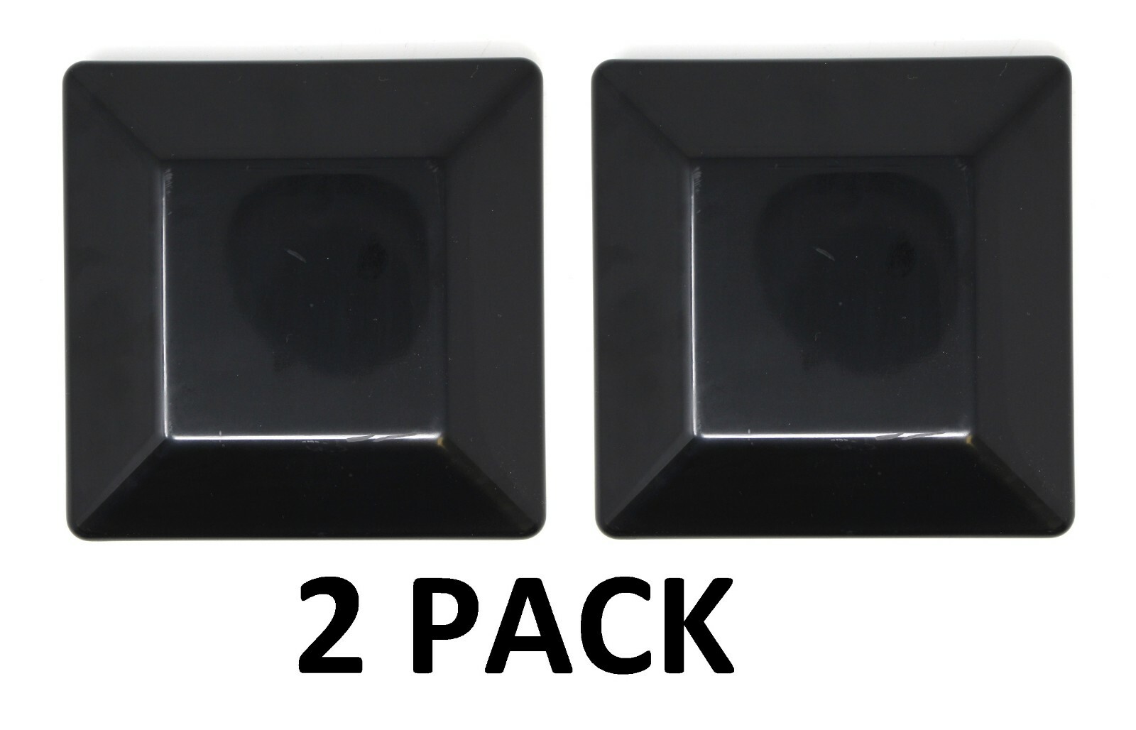 Plastic Fence Post Black Caps 6X6 (5-5/8" x 5-5/8")