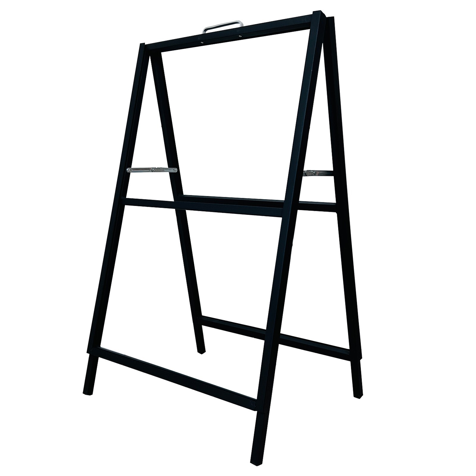 24" x 36" Heavy-Duty Double-Sided Folding Metal A-Frame ，Sidewalk Sign Frame