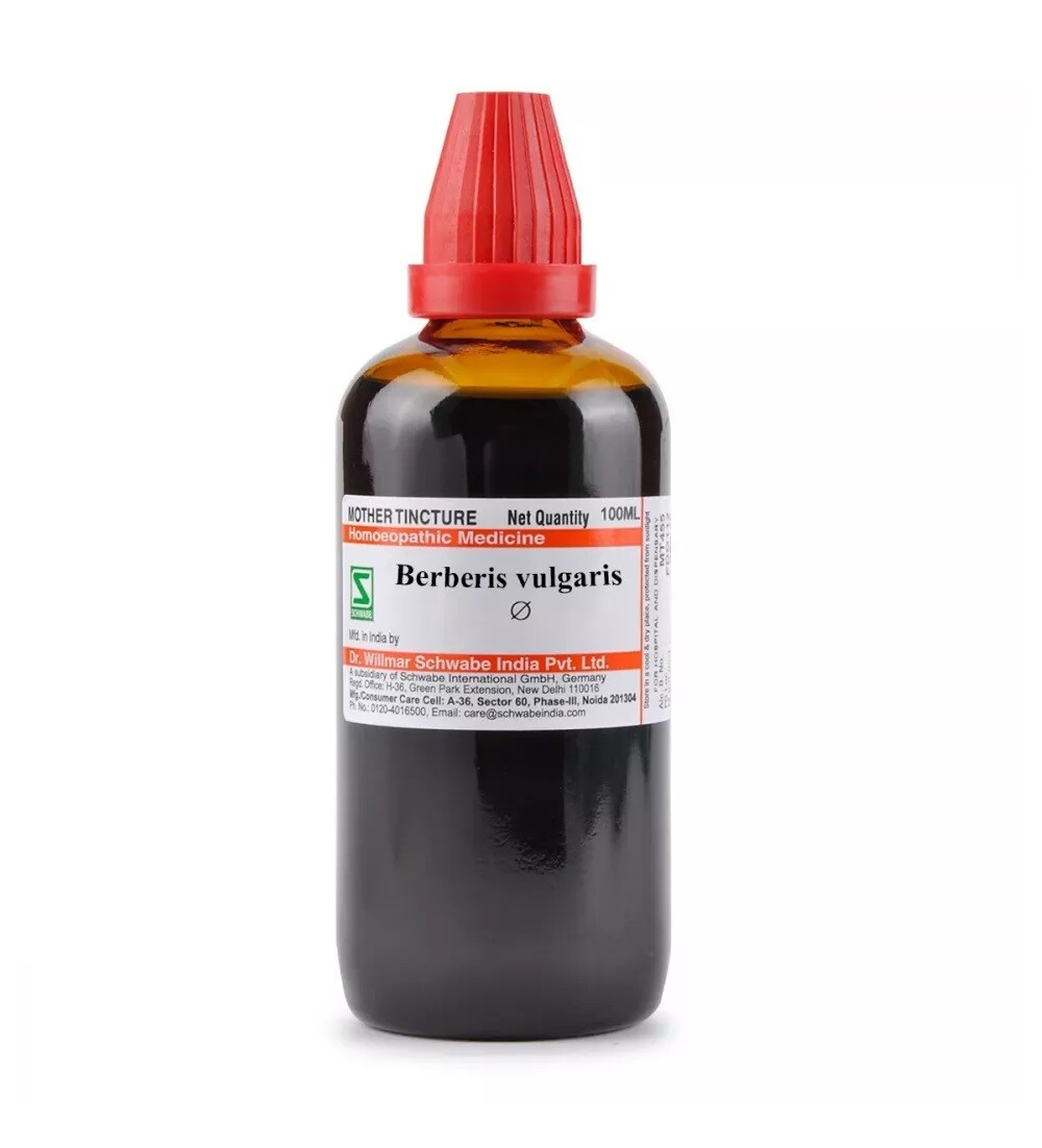 Willmar Schwabe India Berberis vulgaris Mother Tincture Q (Size 30/100ml)