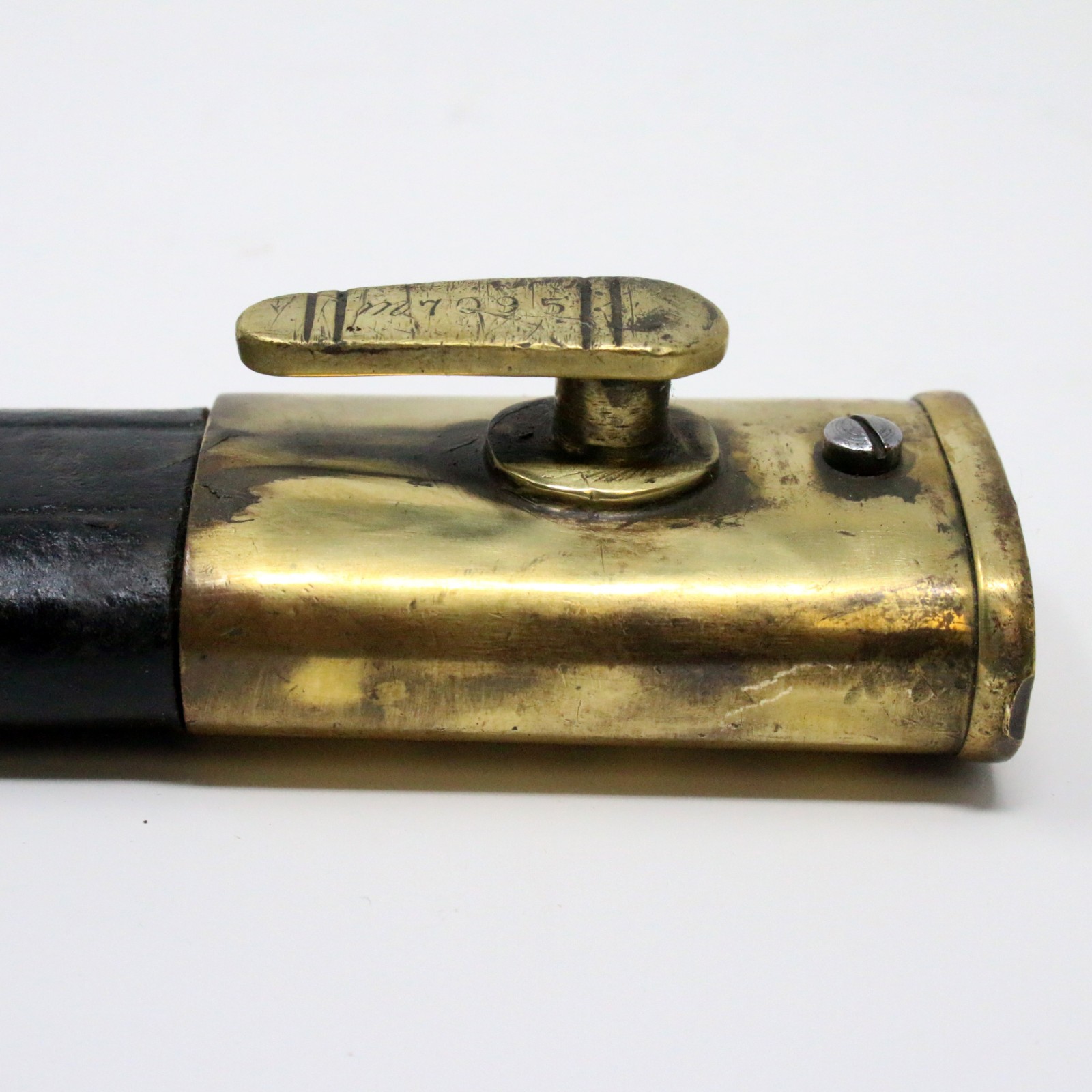 Argentine M1909 Mauser Bayonet Hooked WKC Solingen Matching # Leather Scabbard A