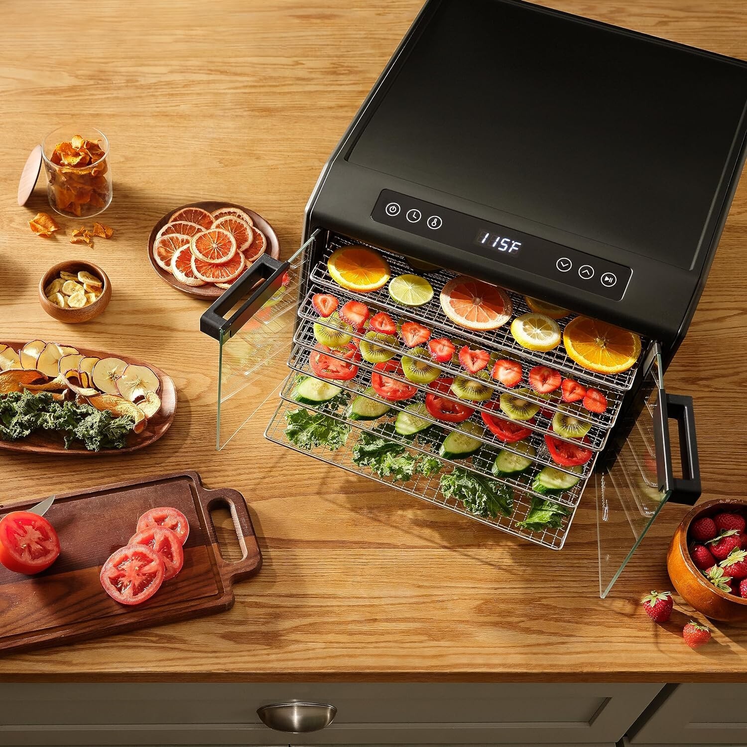 Excalibur Electric Food Dehydrator Select Series 6-Tray Adjustable Temperature