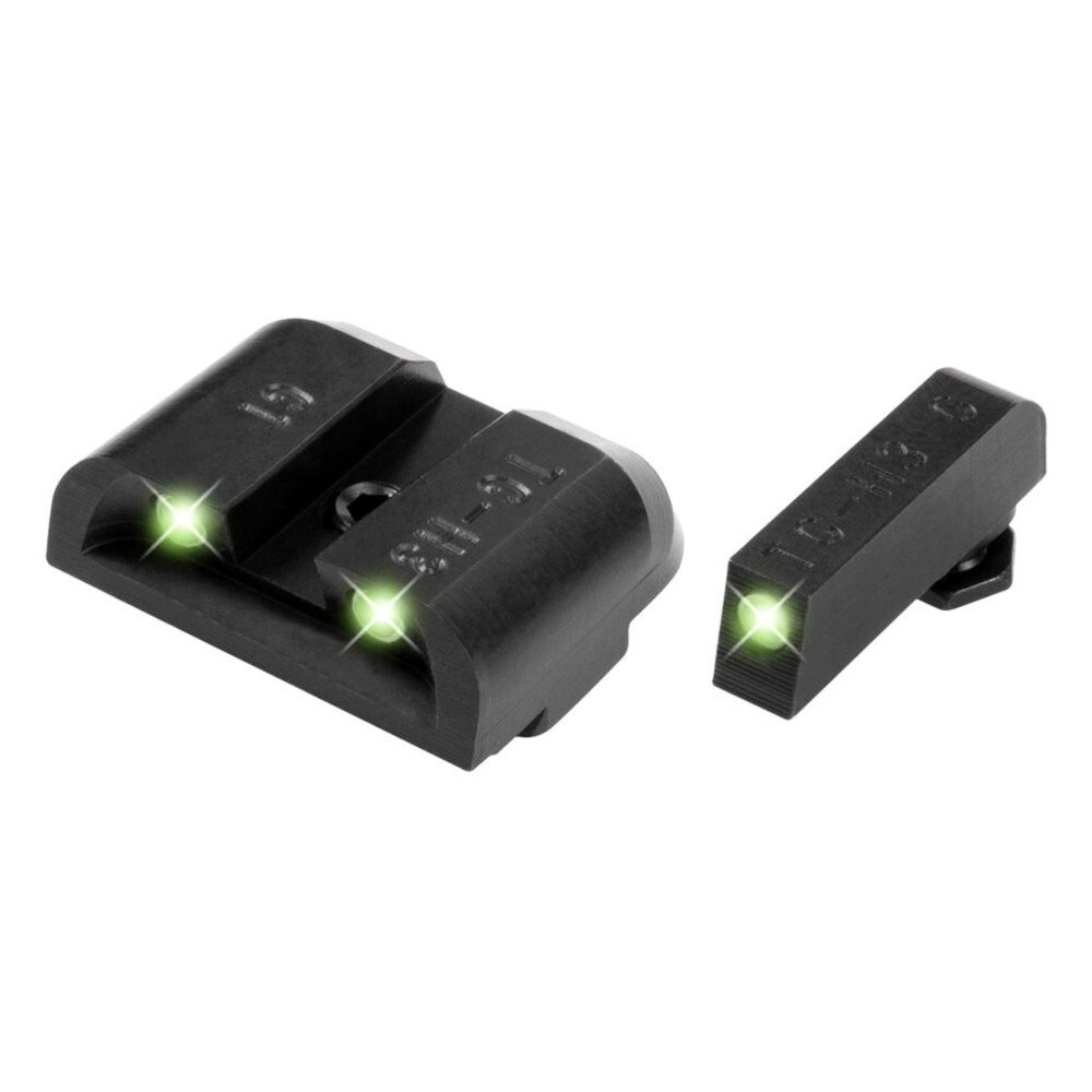 TruGlo Tritium Handgun Night Sights for Glock 17 19 22-24 26 27 Green - TG231G1