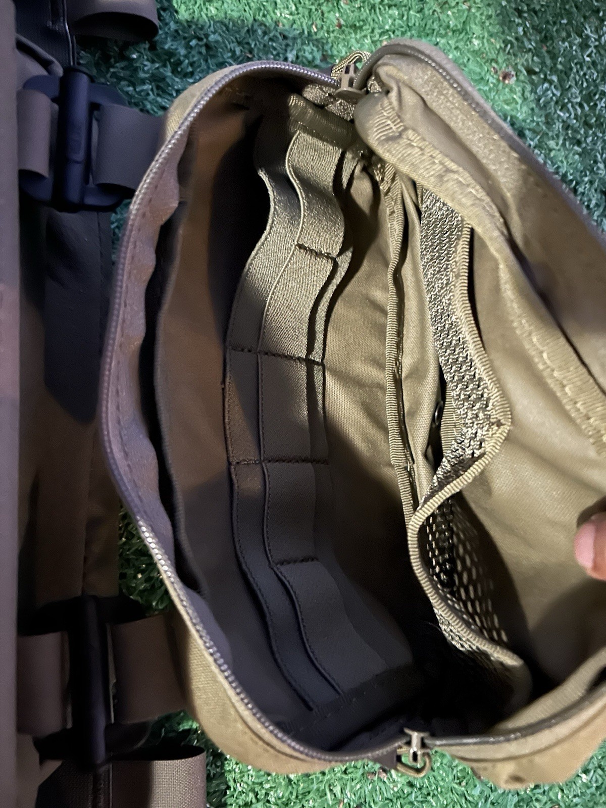 Otte Gear Slick Plate Carrier Ranger Green Size Medium With Extras TREX ARMS