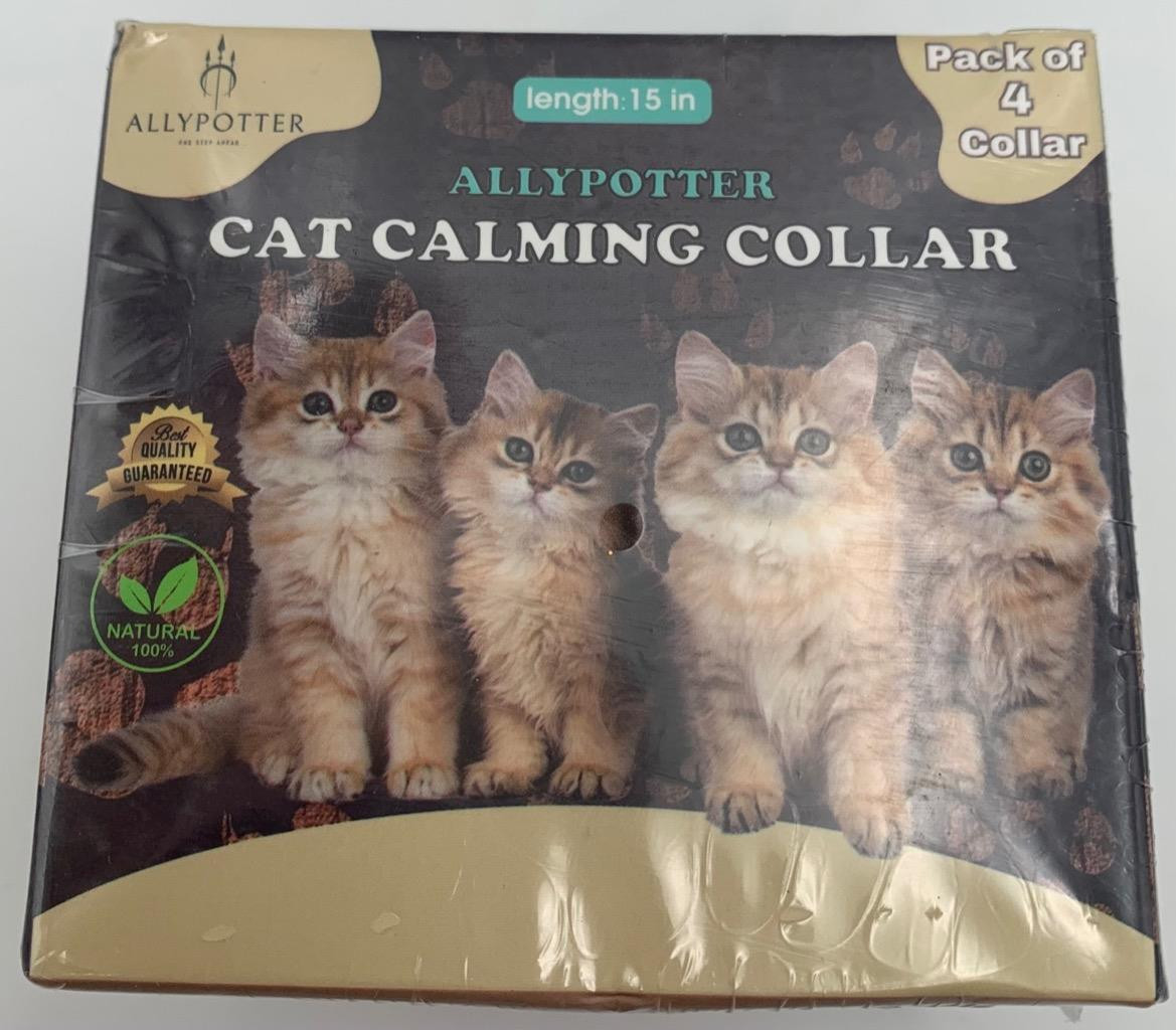 Allypotter Cat Calming Collar 4 Pack