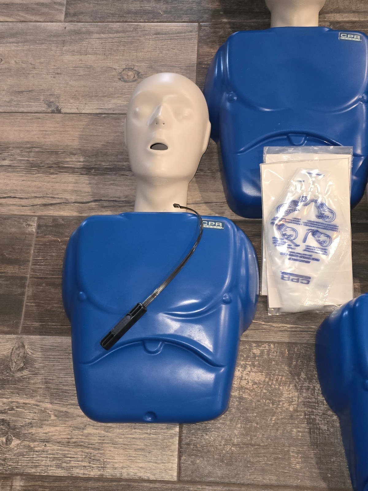 CPR Prompt Adult Training Mannequin Set (5) w/ Carry Bag & Accessories CPR/AED T