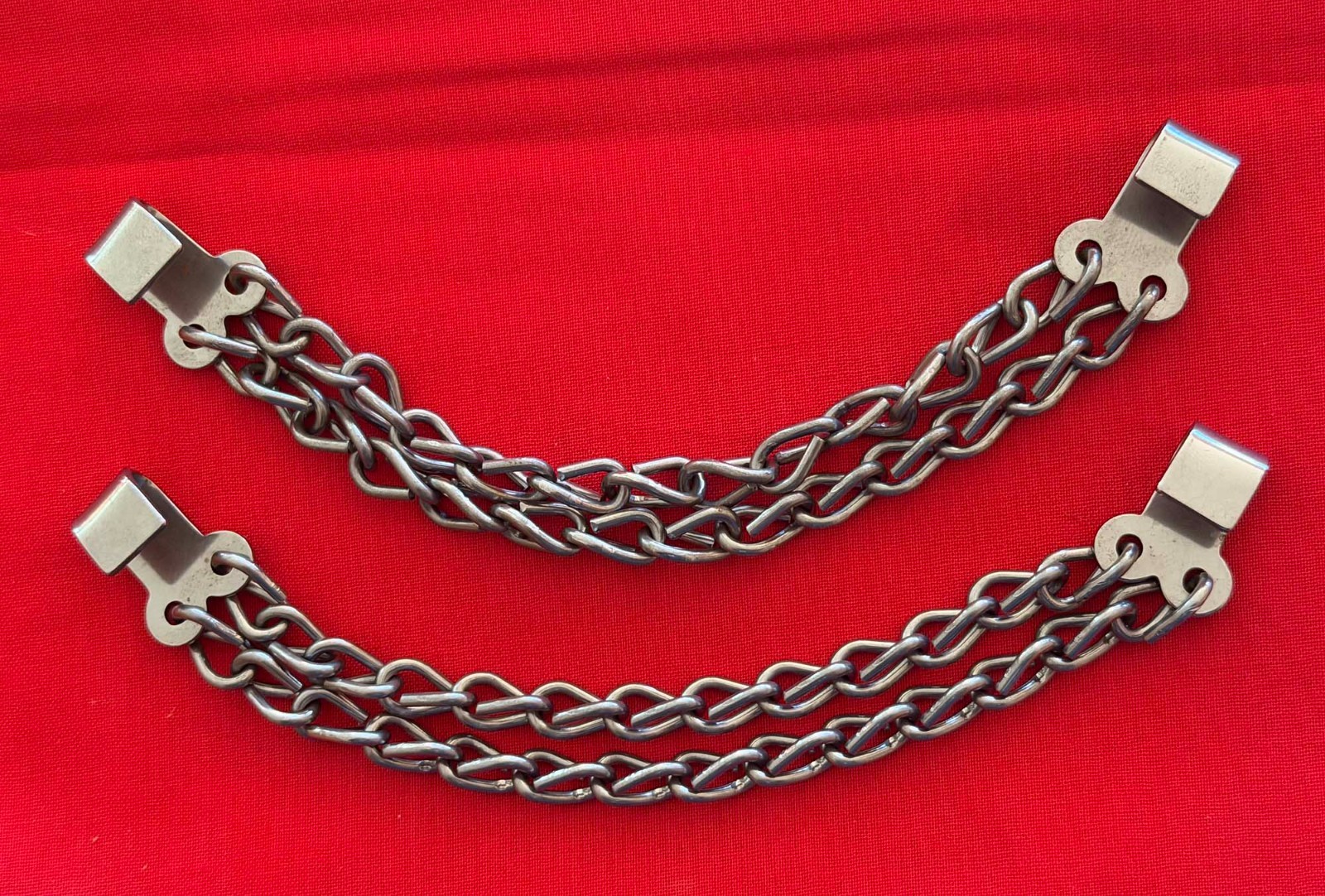 New Shorter 7" WESTERN COWBOY SPUR HEEL CHAINS Made In USA