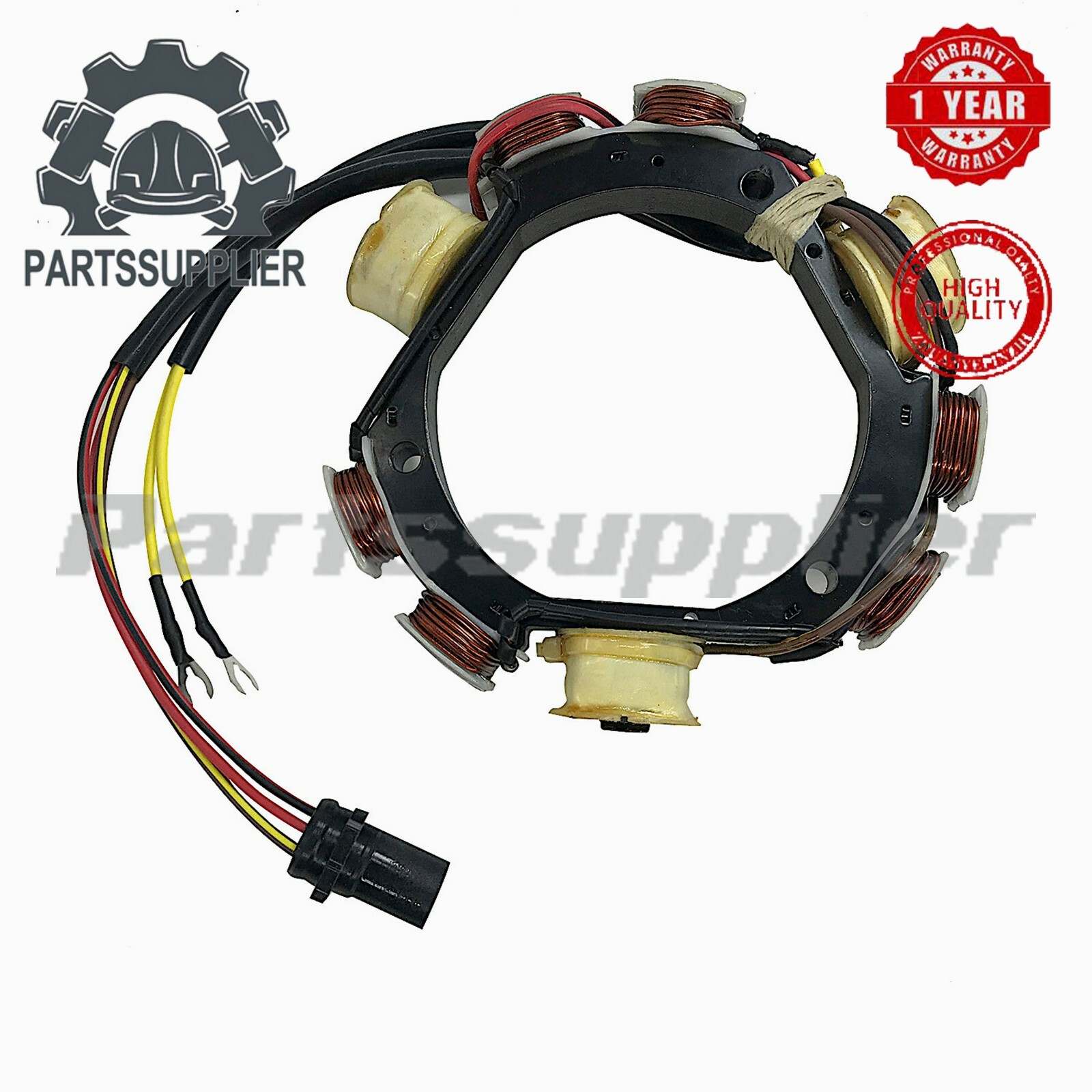 JOHNSON EVINRUDE OUTBOARD STATOR 12 amp 2 & 3 cylinder 173-4560 584560 763763