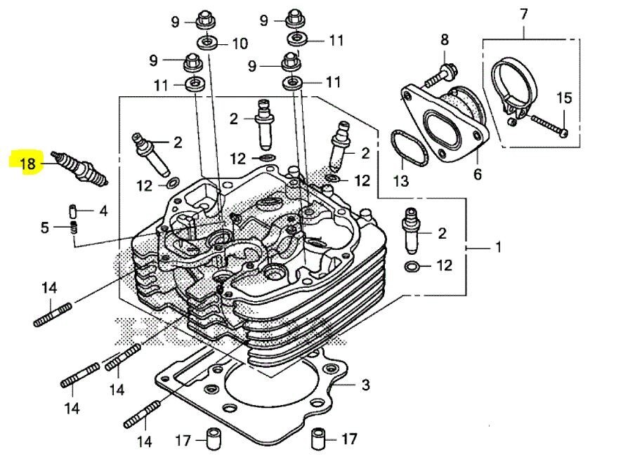 OEM Honda TRX400EX TRX 400 EX Oil Change Kit NGK Spark Plug Oil Filter & Washer