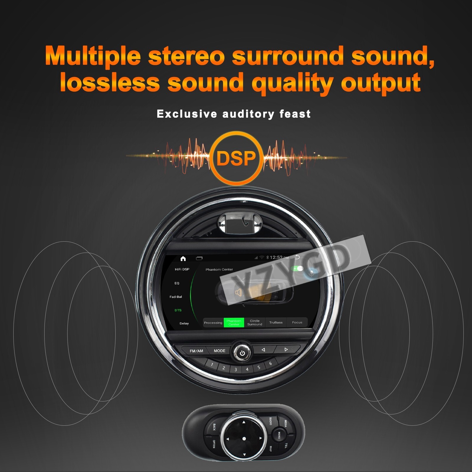 For BMW Mini Cooper 2015-2019 Android Car Radio 2Din Stereo Receiver GPS Navi