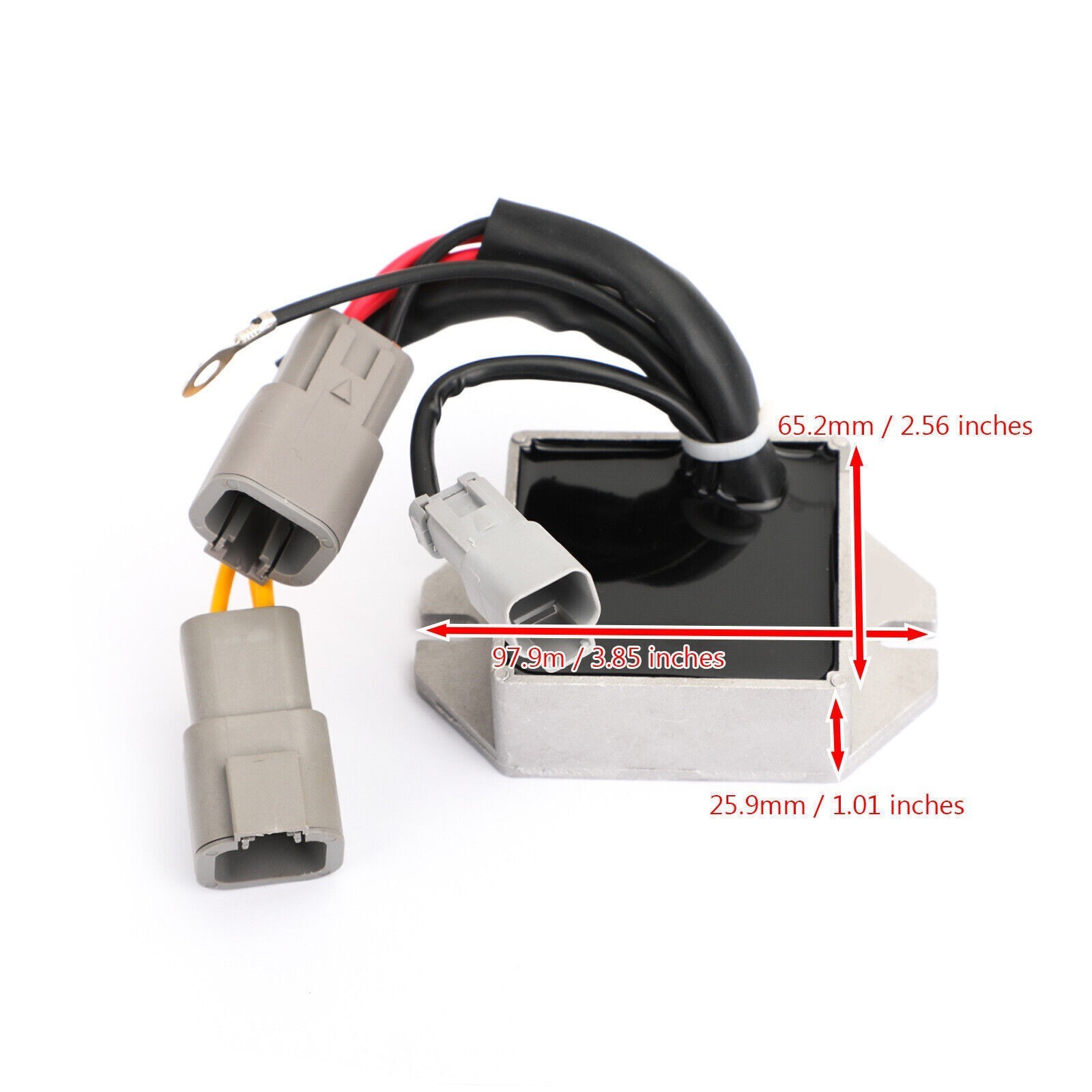 Voltage Regulator fits Ski-Doo 600 HO SDI Repl # 515176243 515175717 515176023