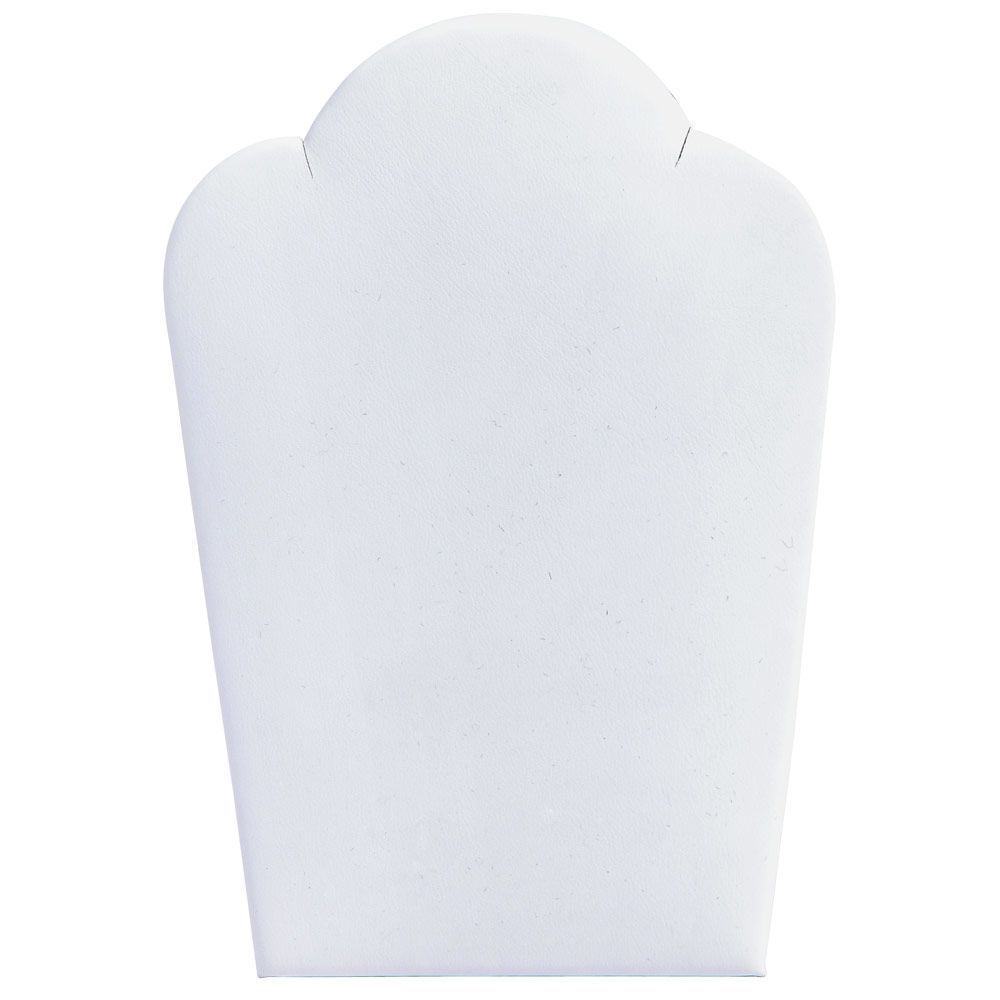 8 Piece White Leatherette Jewelry Display Presentation or Photography Set WL3