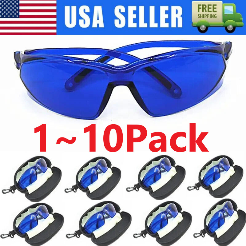 1~10Pack Mushroom Finding & Antler Shed Hunting Blue Hunting Finder Glasses USA