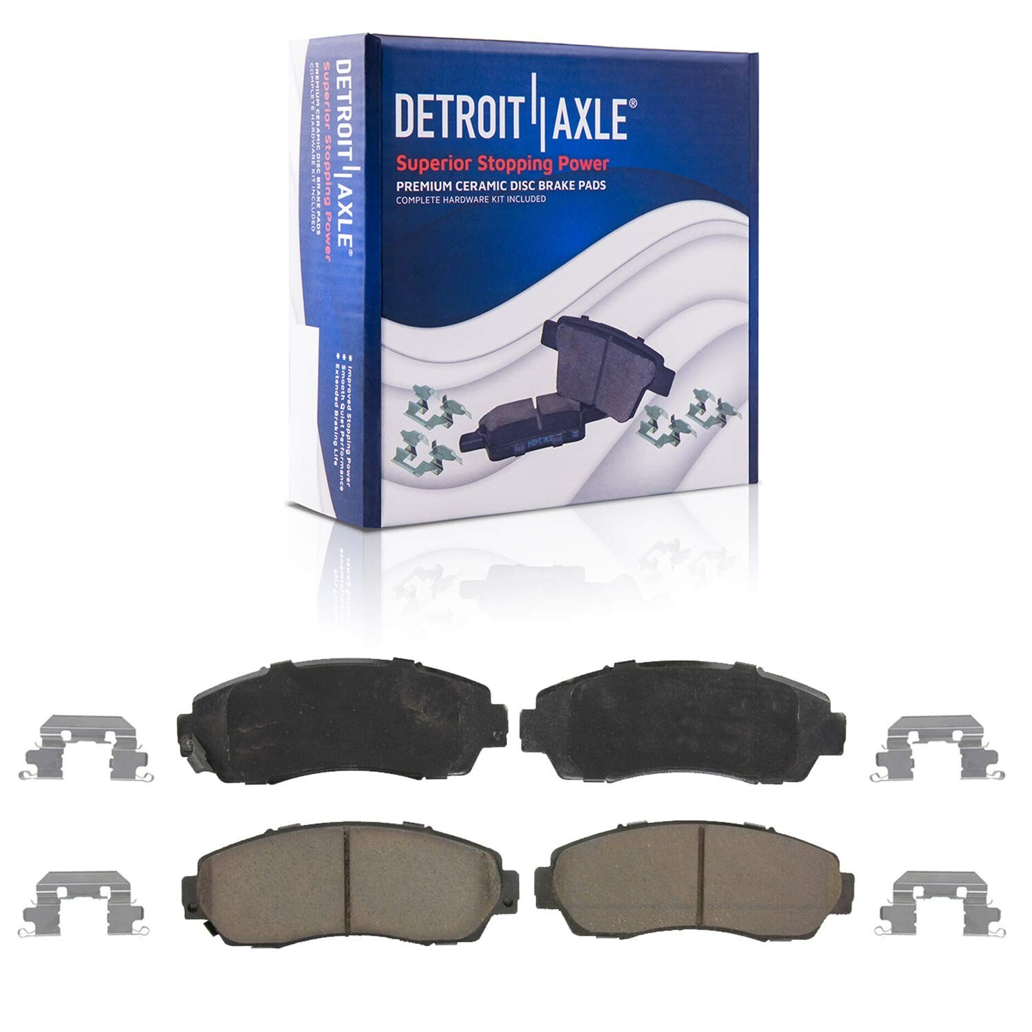 8pc Front & Rear Drilled Rotors + Ceramic Brake Pads for 2015-2017 Honda Odyssey