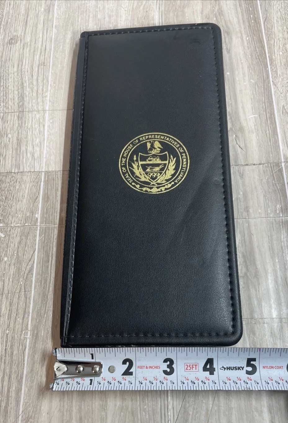 Seal Of The House Of Representatives Of PA Business Cars Holder Vintage