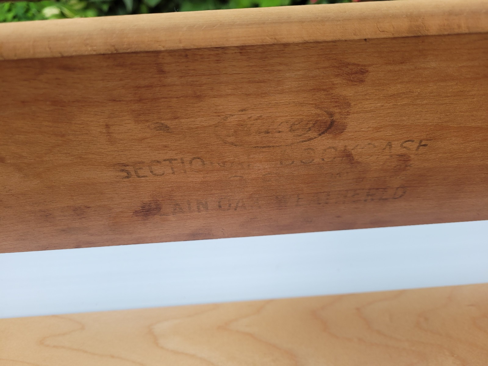 Antique Macey Oak Barrister Bookcase 10 1/2" Tall Section #1