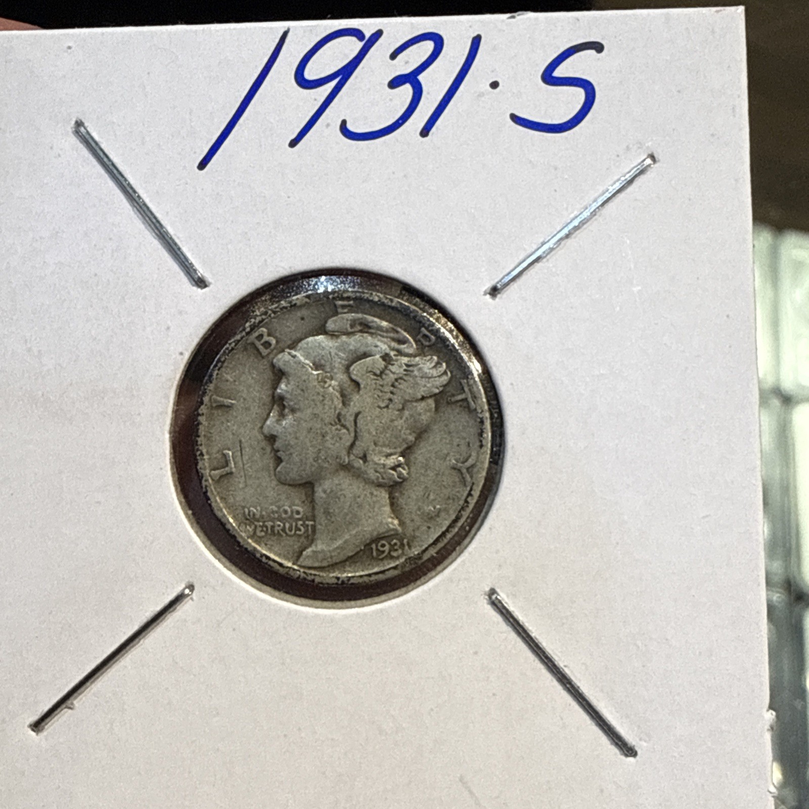 1931 s mercury dime