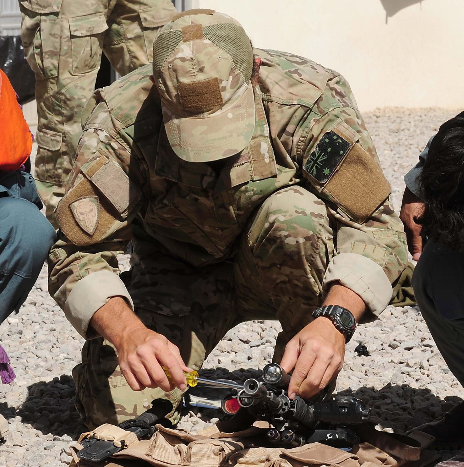 SASR SOTG Australian Special Forces Replica Patch Combo Afghanistan Tarin Kowt