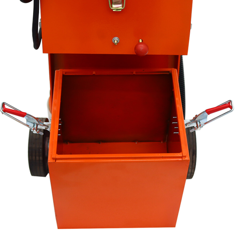 Concrete Floor Grinding Machine with Dust Box 5 Grinding Disc 220V Floor Grinder