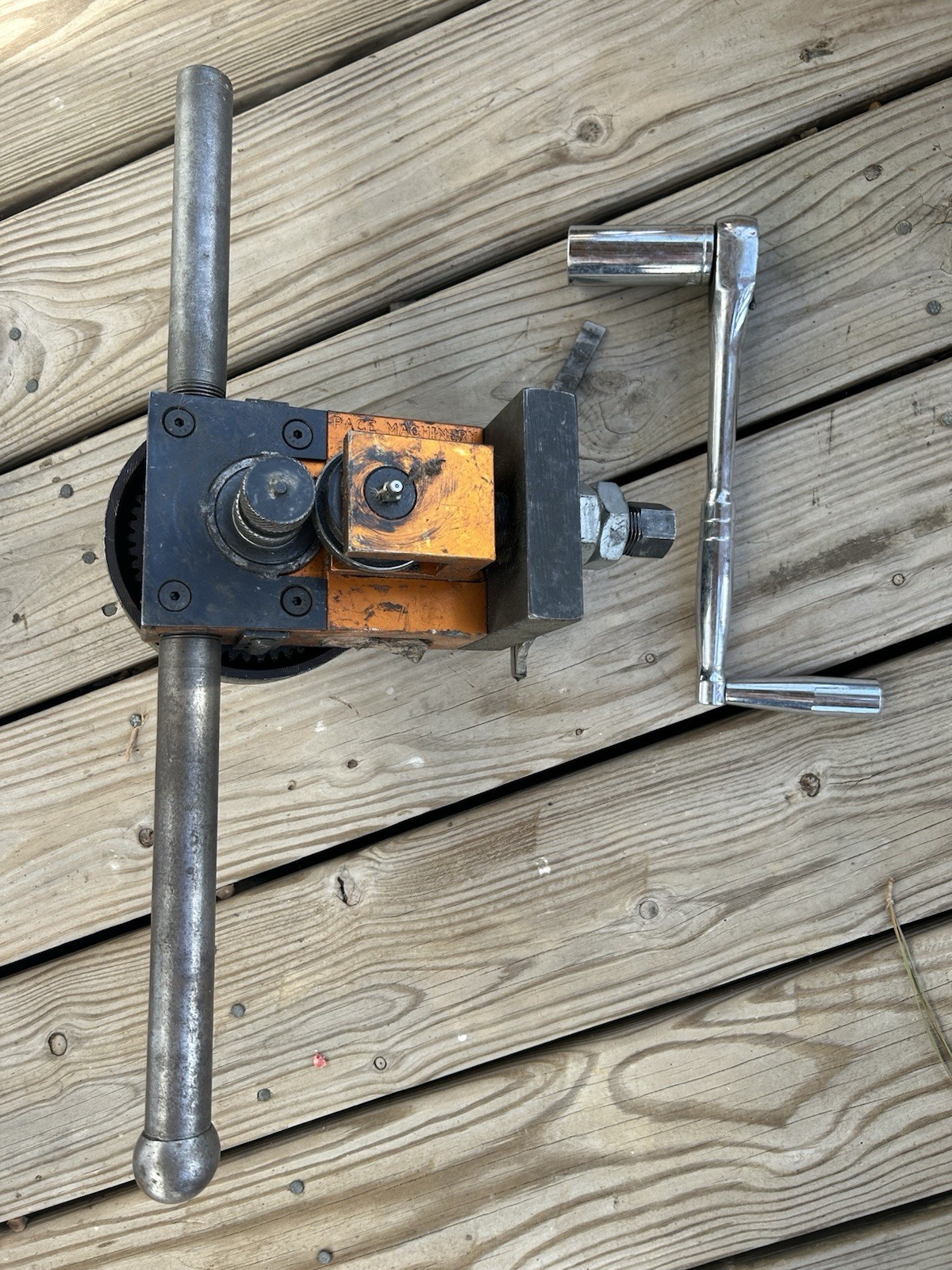 Pace Machinery 1039 Portable Roll Groover Made in USA 1 1/4” - 6”