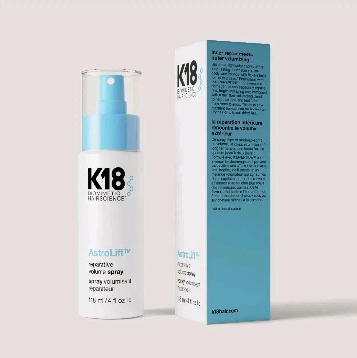 K18 AstroLift Reparative Volume Spray 4 oz New In Box