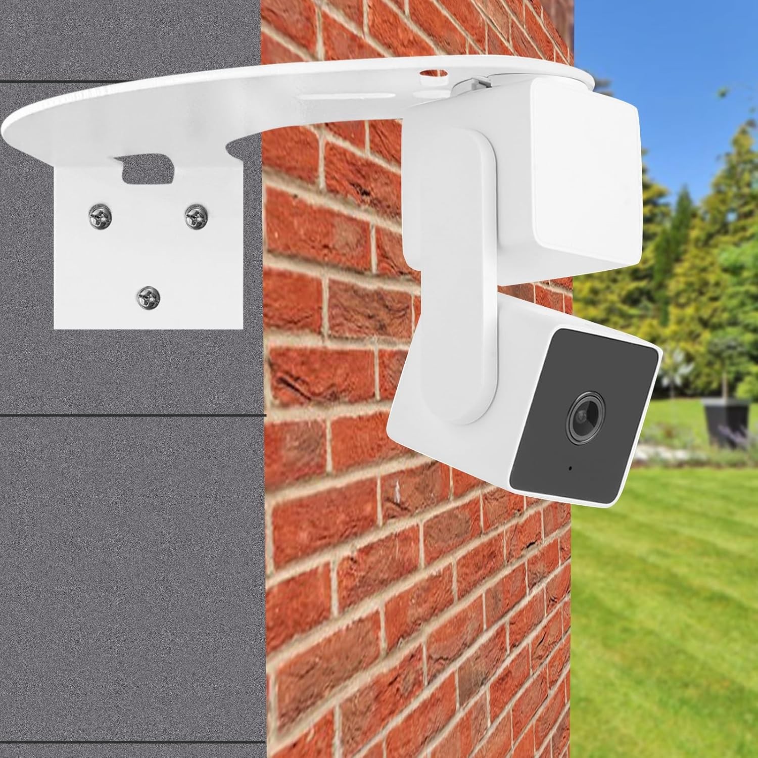 2pack Corner Camera Wall Mount For Wyze Cam Pan V3/wyze Cam V4maximum Coverage..