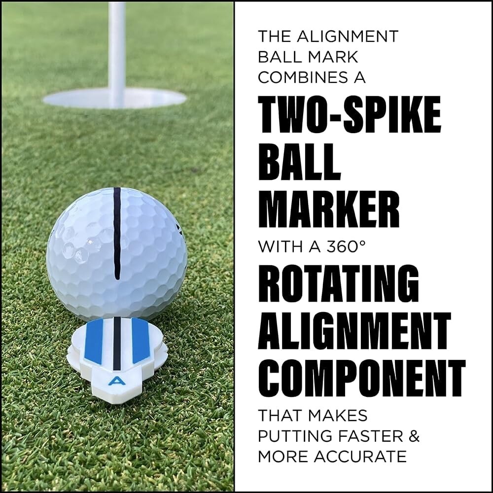 Golf Ball Alignment Marking Tool for Faster and More Accurate Golf Putting