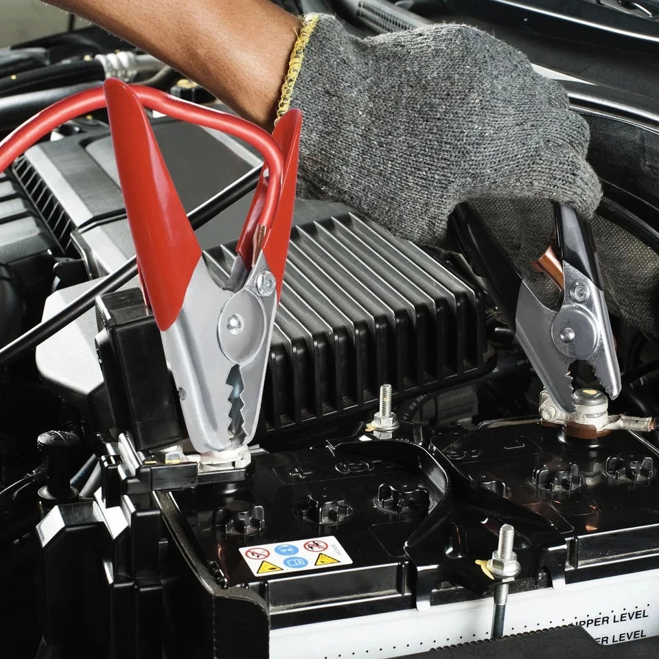 4 PCS Jumper Cable Clamps Heavy Duty, Battery Clamps 1100A Jumper Cable Ends,