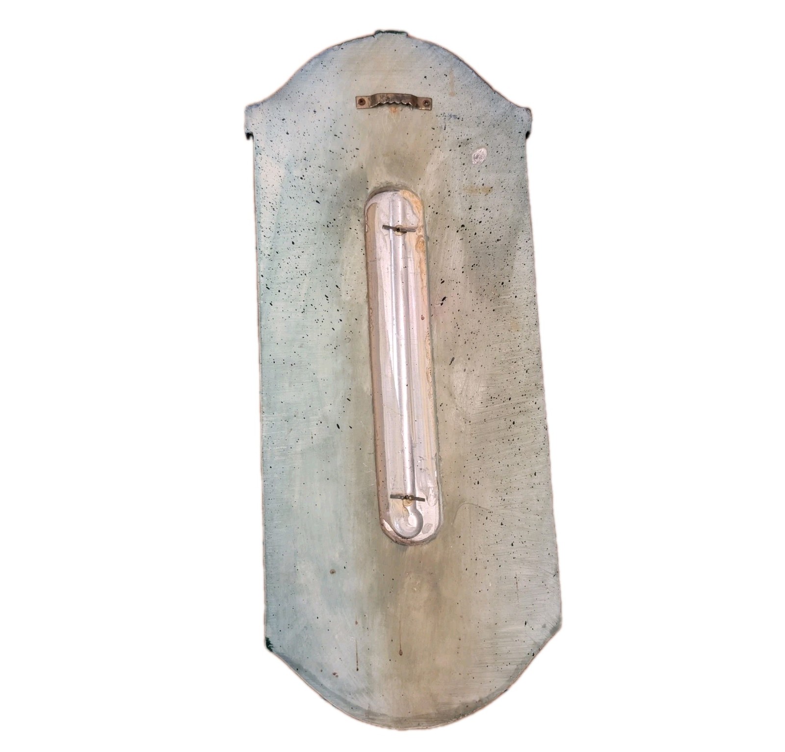 Taylor 14.5" Resin Blue Bird & Birdhouse Floral Garden Wall Hanging Thermometer