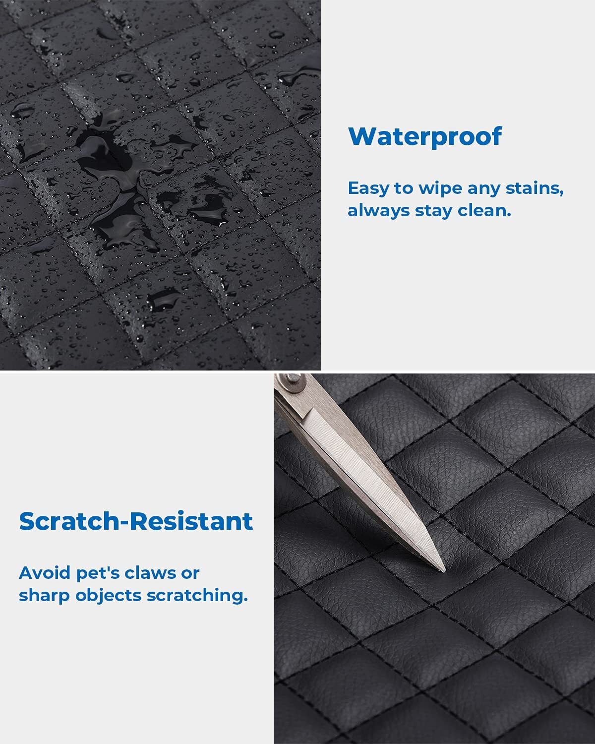 Fits 2010-2017 Chevy Equinox Center Console Lid Armrest Cover Vinyl Leather Pad