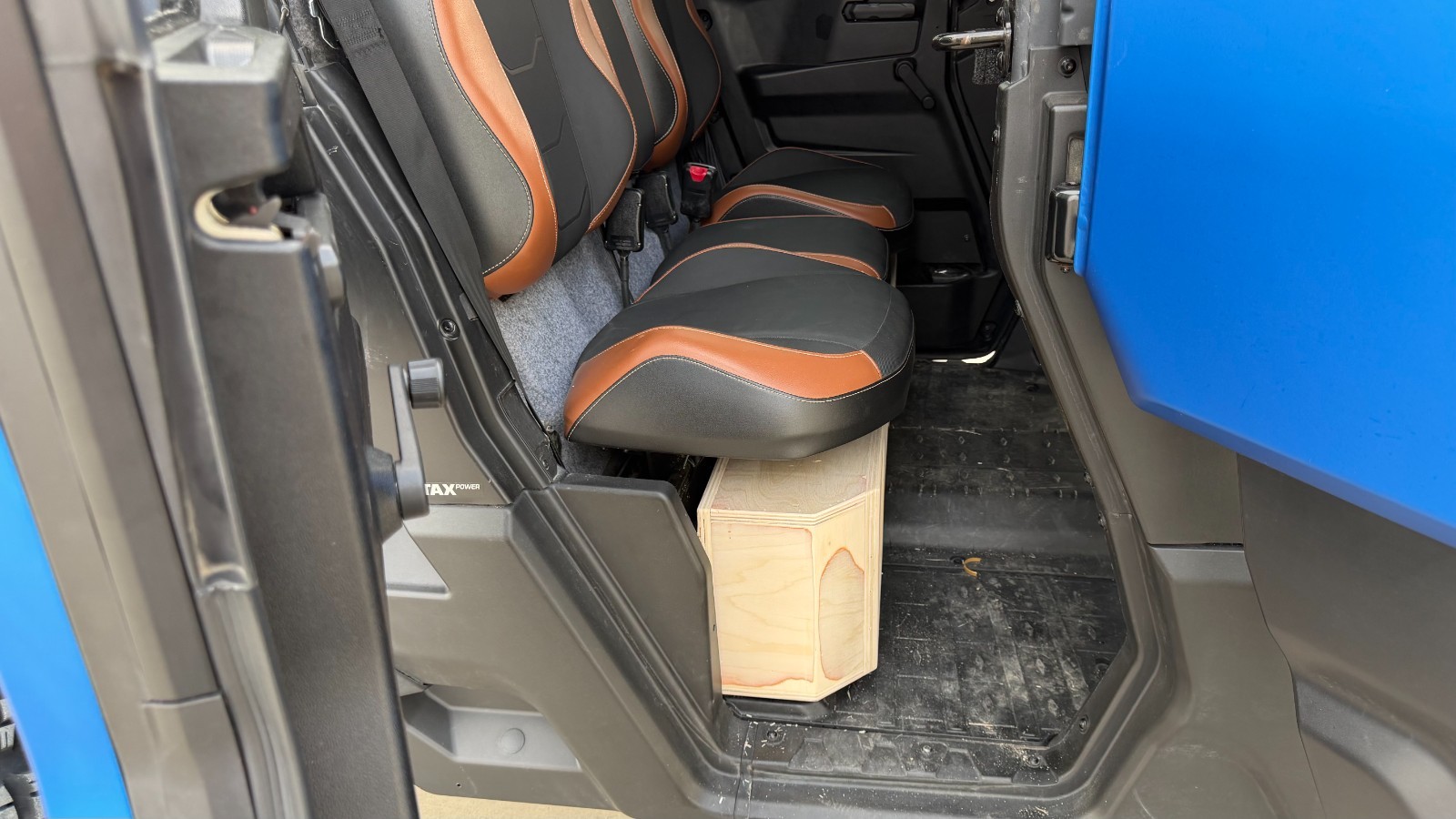 Can Am Defender 16-25 Under Seats Subwoofer Box 2X10" Sealed Birch 3/4