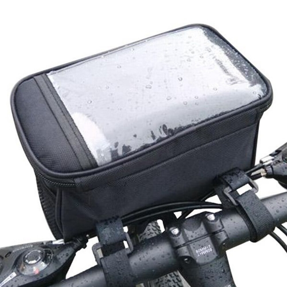 2Pack Bike Front Basket Detachable Rear Bike Basket Front Handlebar Bag for Bike