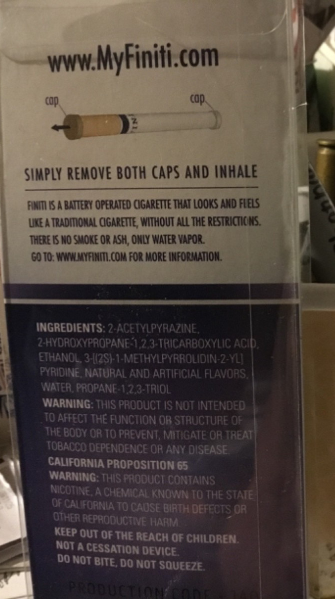 Smoking… Inhaler Fake Cigarette… Help Quit… Aid Cut Down Safely …..