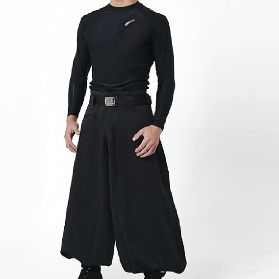 TORAICHI Nikkapokka Japanese Tobi Men Work Pants BLACK High Quality Workwear W90