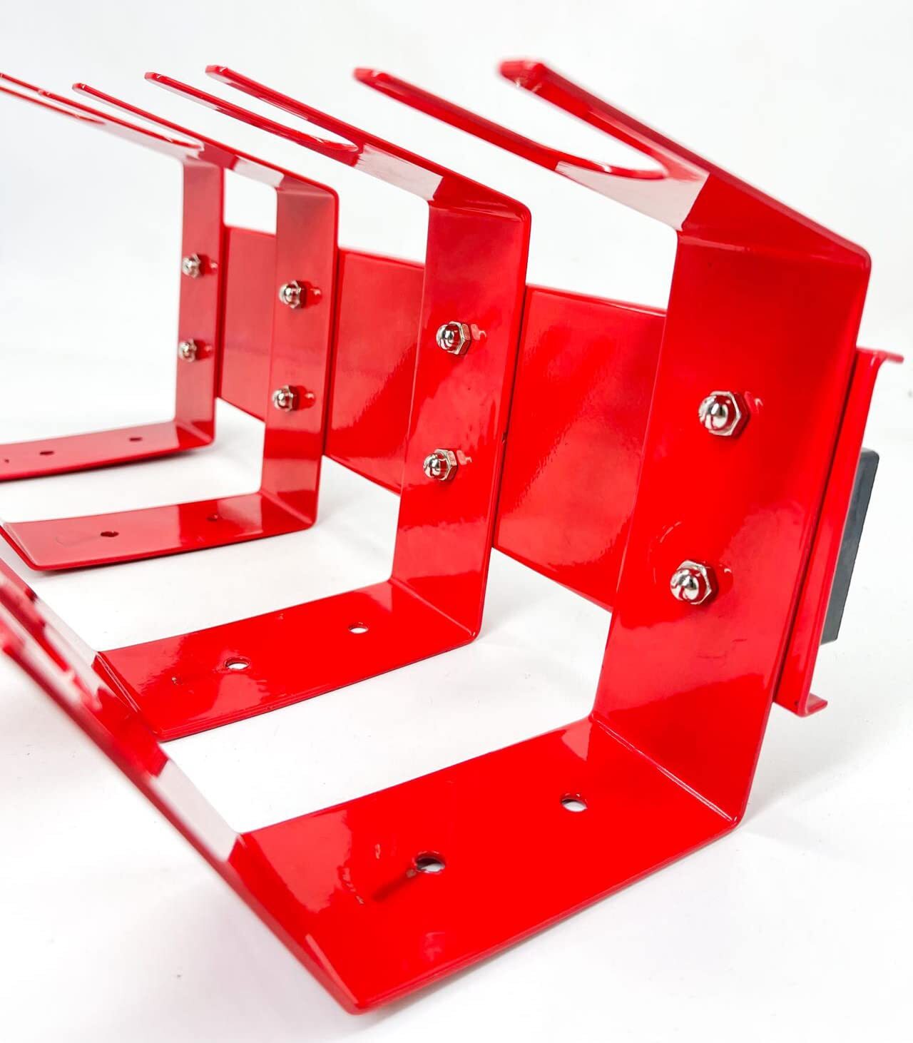 Magnetic Paint Spray Gun Holder Stand, Holds 4 Gravity Feed