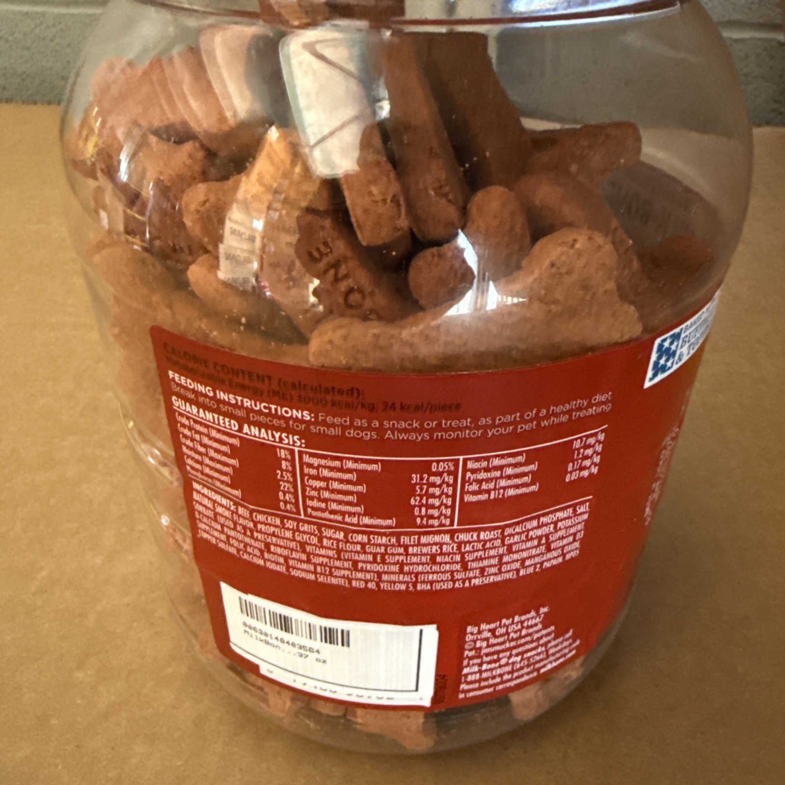 Milk-Bone Soft & Chewy Beef & Filet Mignon Recipe Dog Snacks 37 oz 03/26