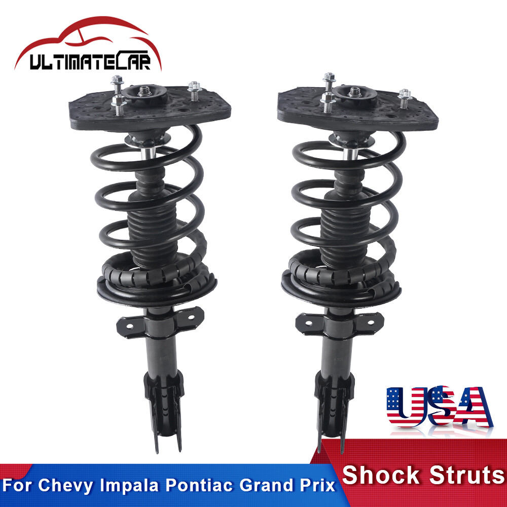 Pair Rear Complete Struts Shocks For Chevy Impala Pontiac Grand Prix LaCrosse