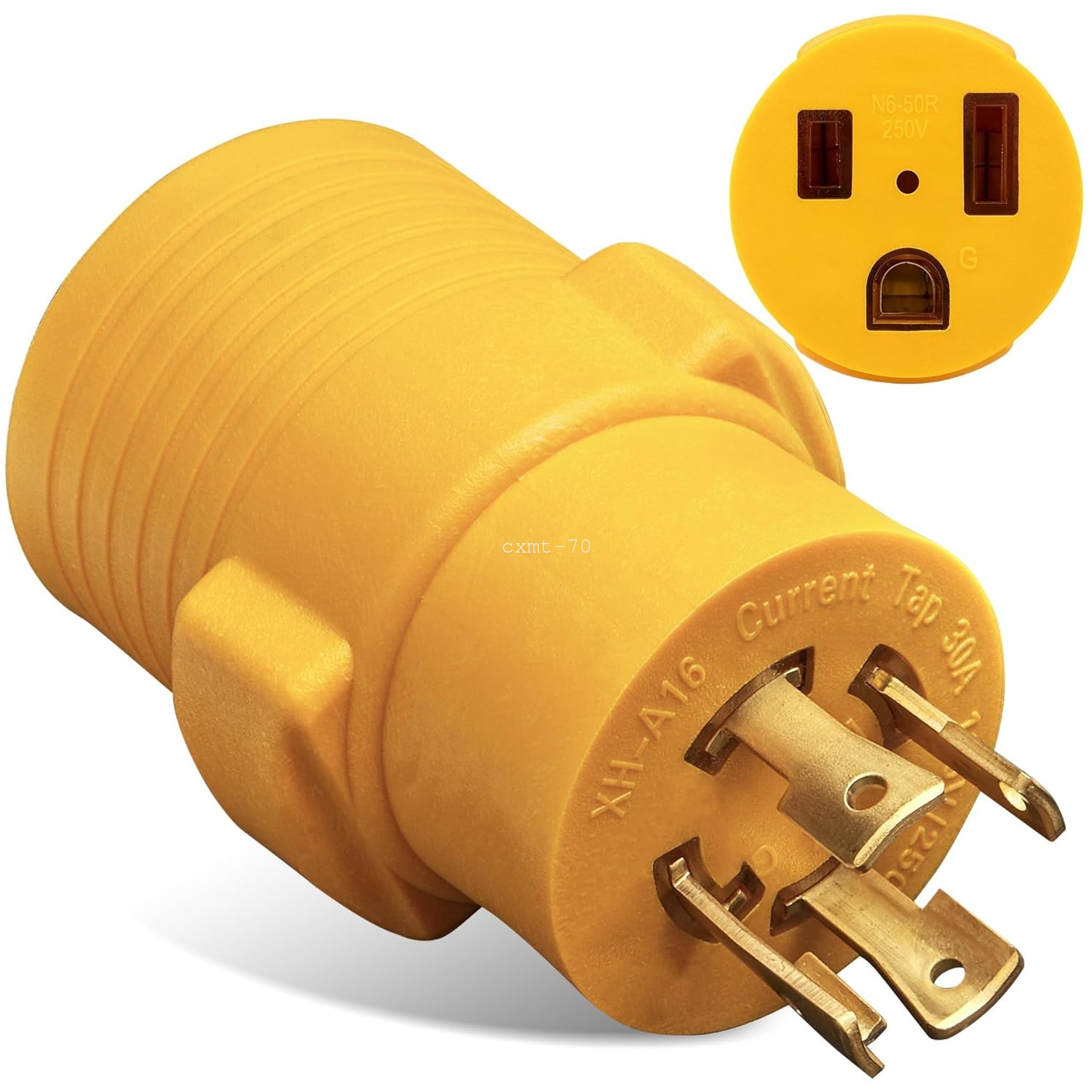 Generator to Welder Adapter Nema L14-30P to 6-50R Twist Lock Male to Female Plug