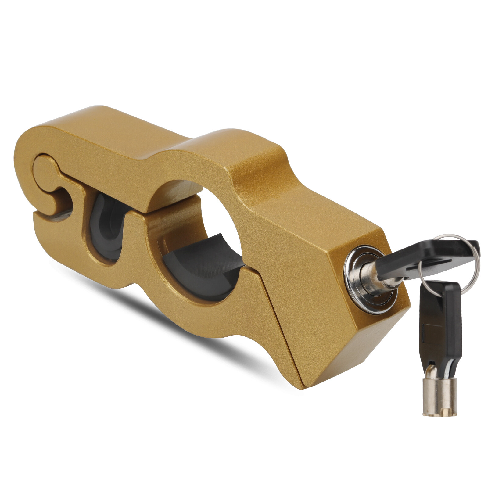 Heavy Duty Motorcycle Anti-Theft Brake Grip Lock For Motorbikes Scooters ATV