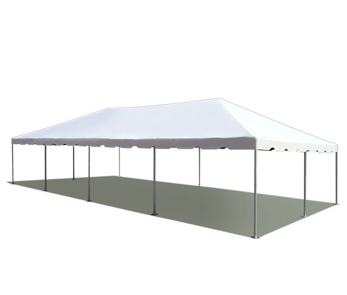 20 x 40 Canopy Party Tent White Commercial Backyard Event Gazebo with Frame