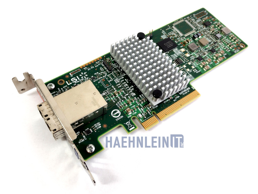 Broadcom LSI SAS 9300-8e SATA / SAS HBA 8port Controller SFF-8644 12Gbps PCIe x8