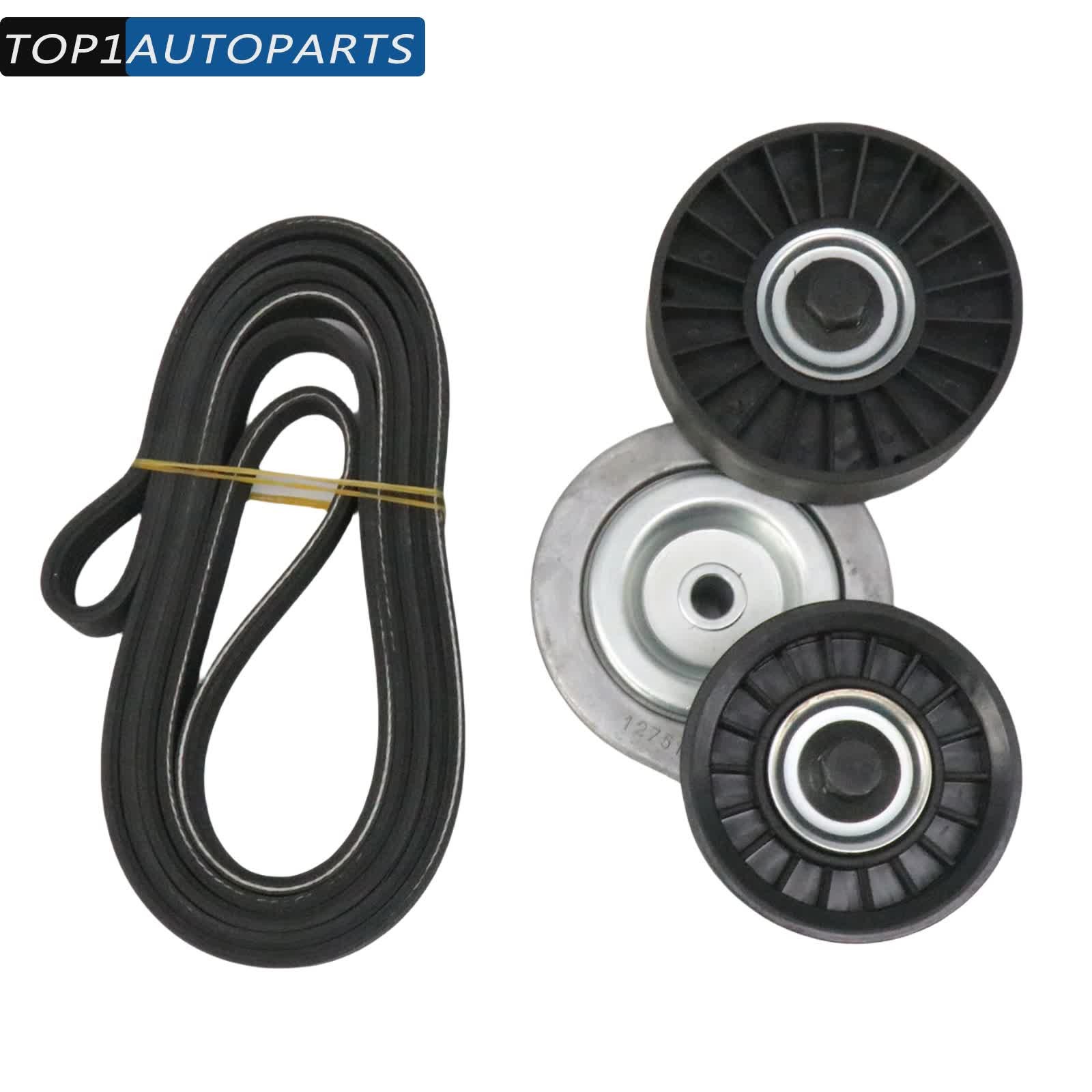 For Jeep Dodge Ram 4.7L 3.7L Serpentine Belt Tensioner w/Pulley 53030958AG